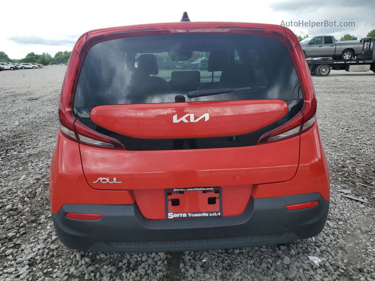 2022 Kia Soul Lx Red vin: KNDJ23AU6N7182268