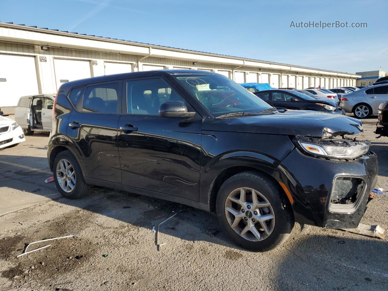 2022 Kia Soul Lx Black vin: KNDJ23AU6N7185154