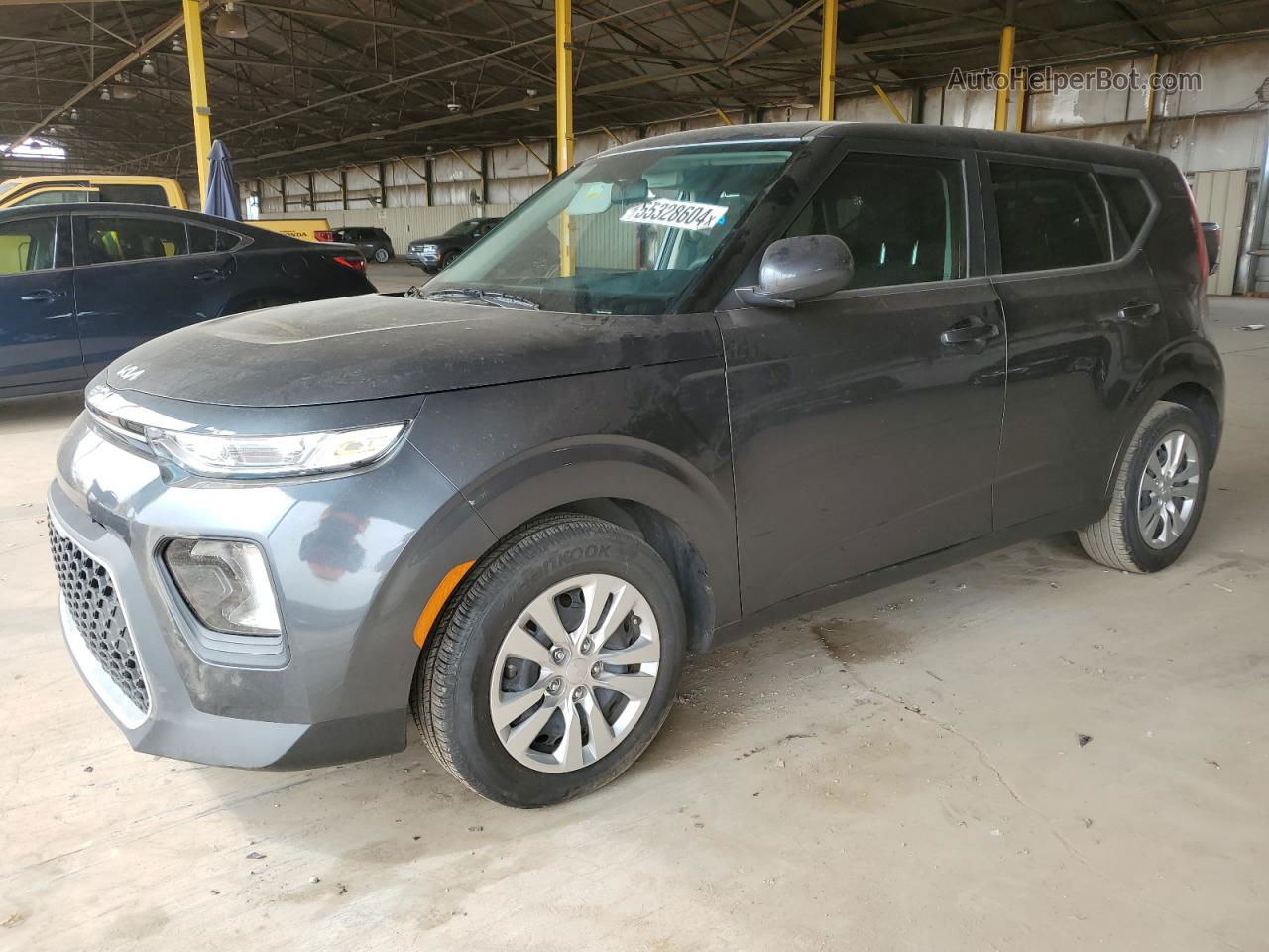 2022 Kia Soul Lx Серый vin: KNDJ23AU6N7798469