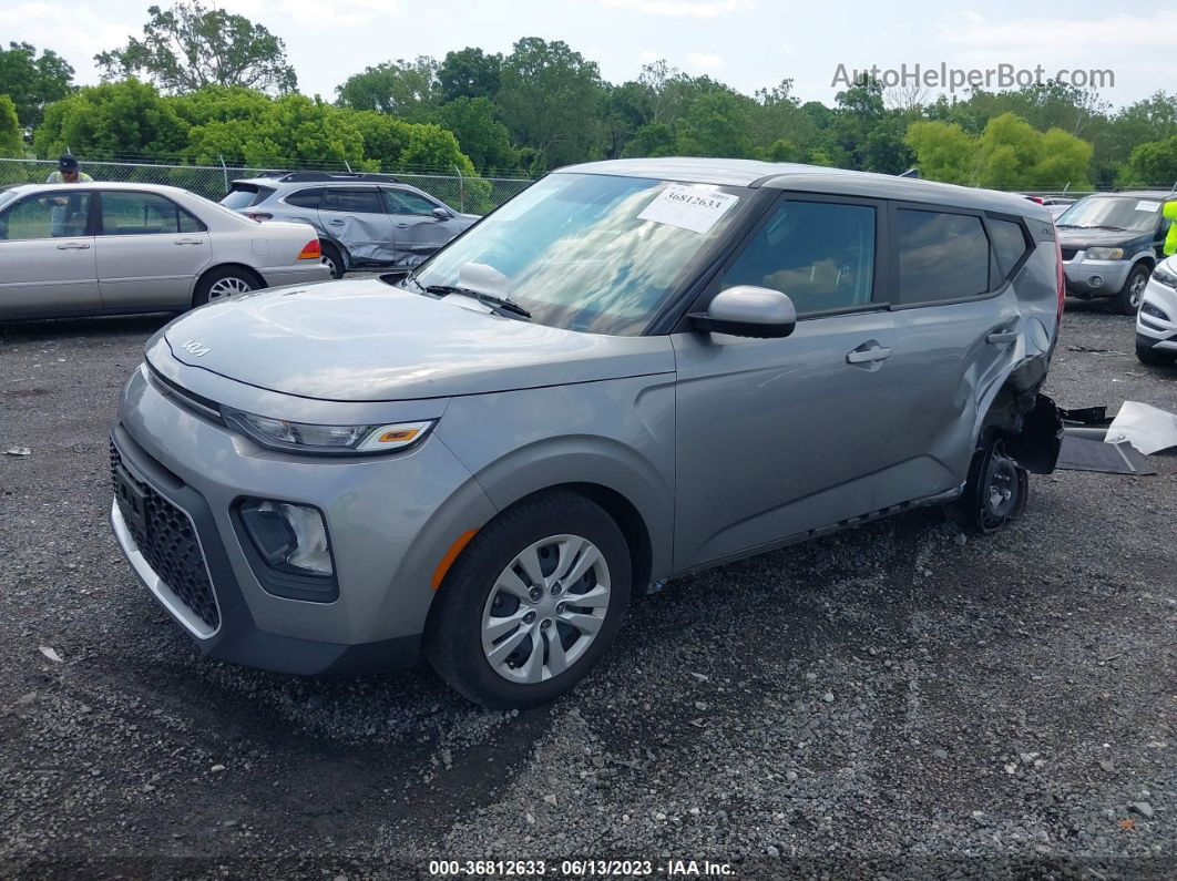 2022 Kia Soul Lx Silver vin: KNDJ23AU6N7813262