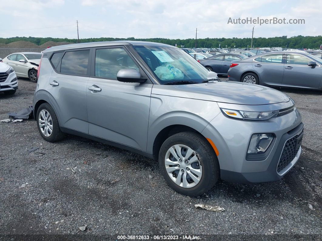 2022 Kia Soul Lx Silver vin: KNDJ23AU6N7813262