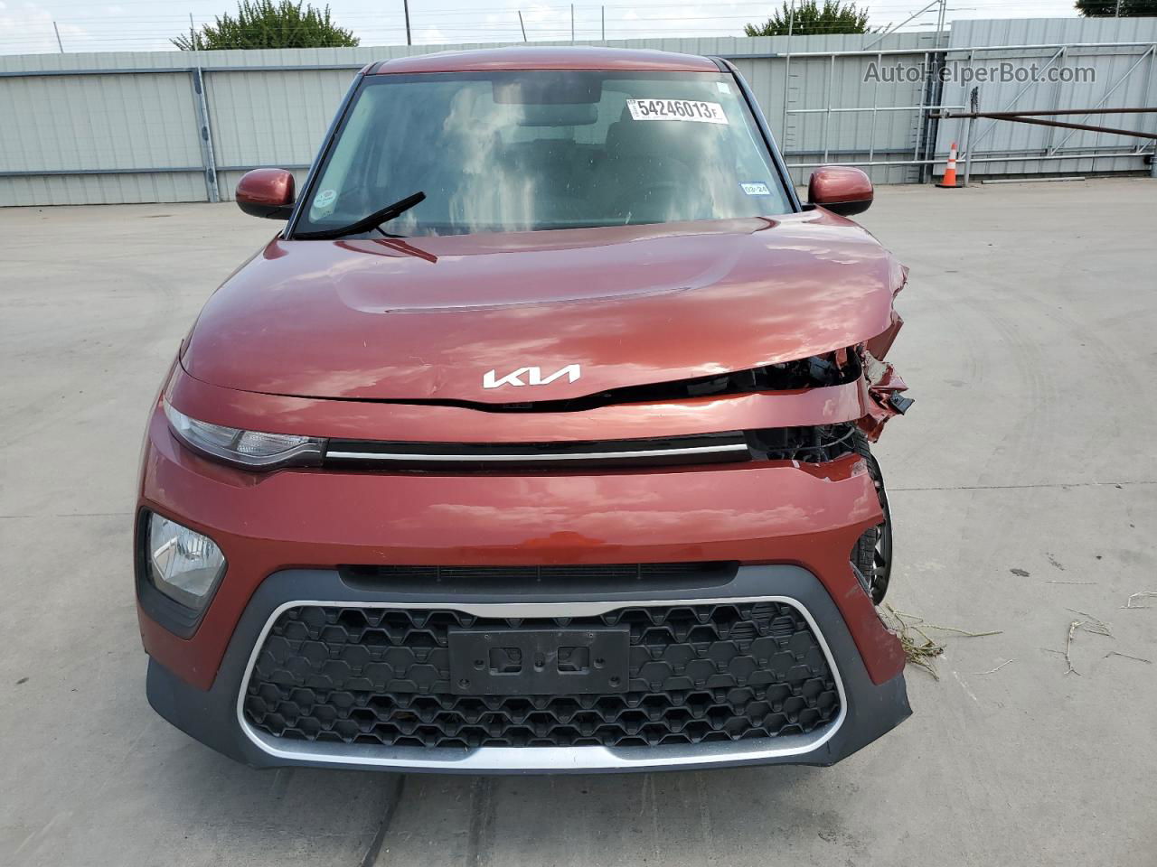 2022 Kia Soul Lx Red vin: KNDJ23AU6N7822396