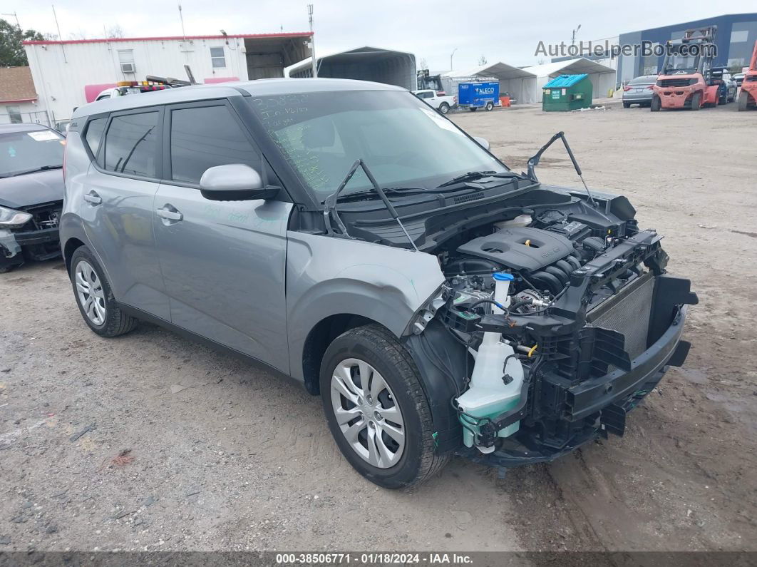 2022 Kia Soul Lx Silver vin: KNDJ23AU6N7823242