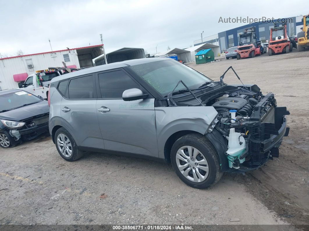 2022 Kia Soul Lx Silver vin: KNDJ23AU6N7823242