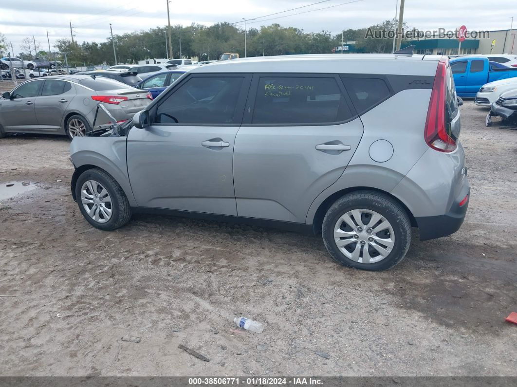 2022 Kia Soul Lx Silver vin: KNDJ23AU6N7823242