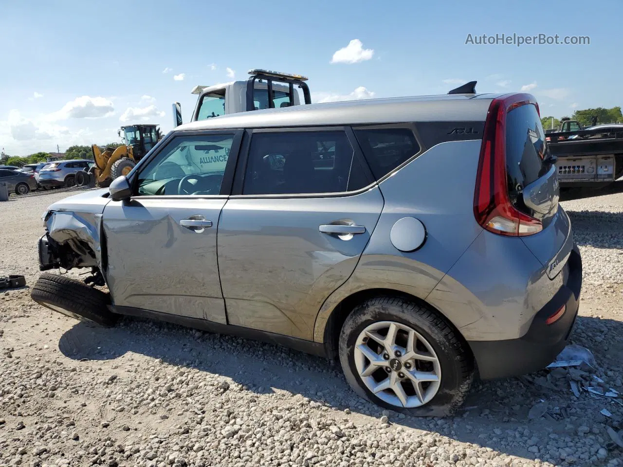 2022 Kia Soul Lx Silver vin: KNDJ23AU6N7837044