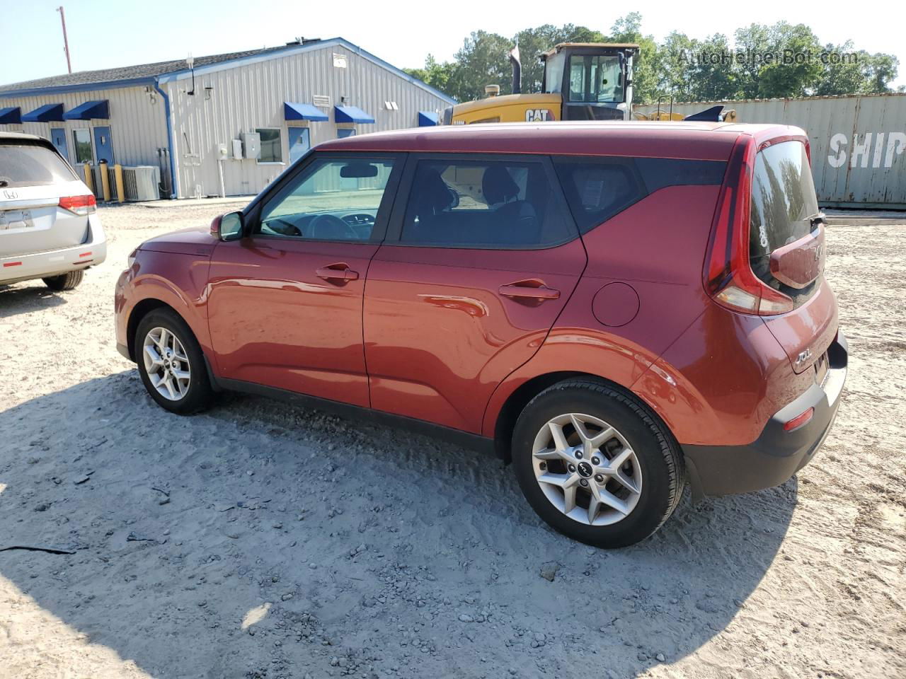 2022 Kia Soul Lx Red vin: KNDJ23AU6N7837075