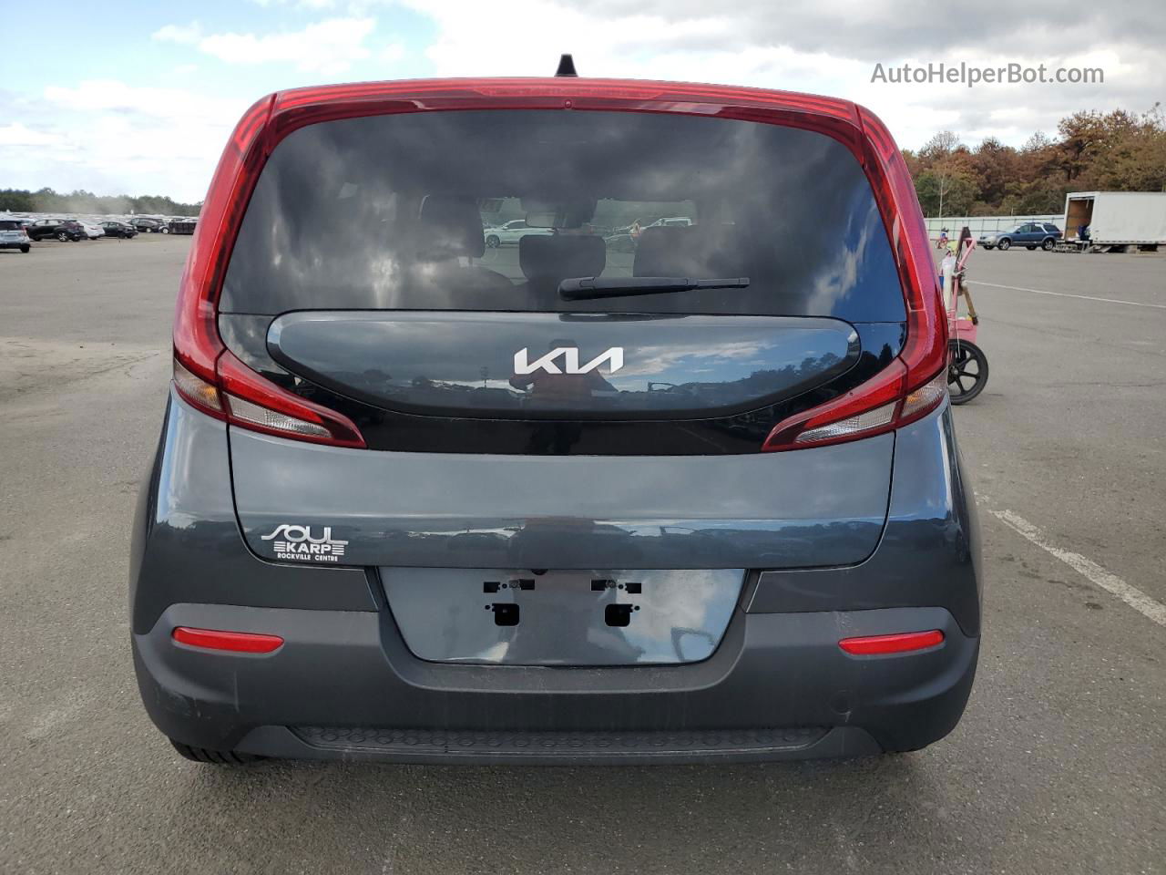 2022 Kia Soul Lx Gray vin: KNDJ23AU6N7837948