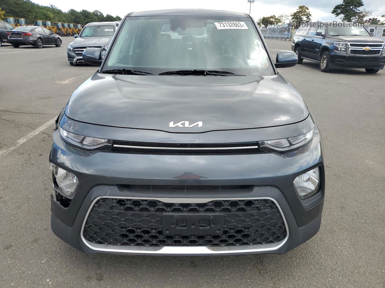 2022 Kia Soul Lx Gray vin: KNDJ23AU6N7837948