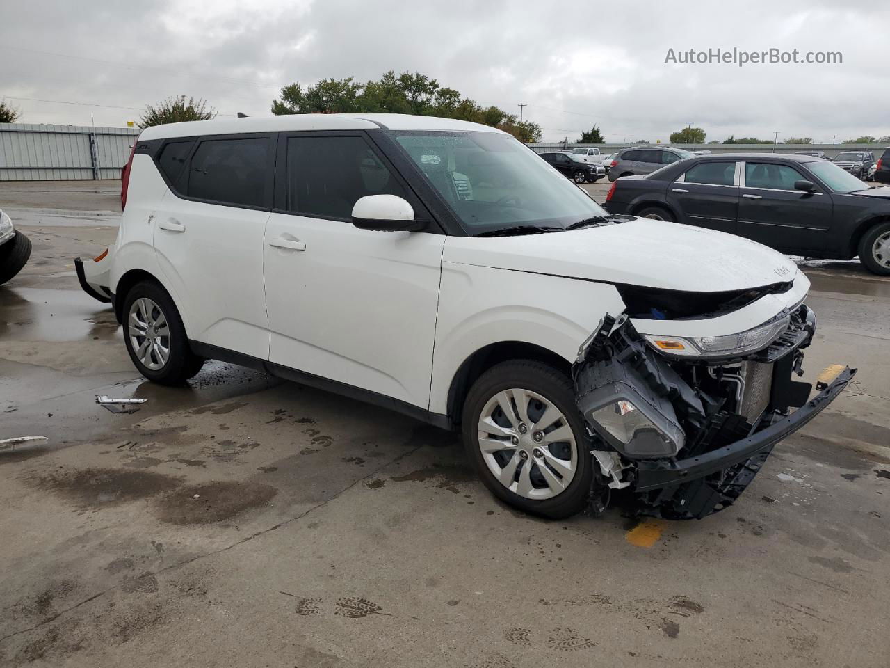 2022 Kia Soul Lx White vin: KNDJ23AU7N7166841