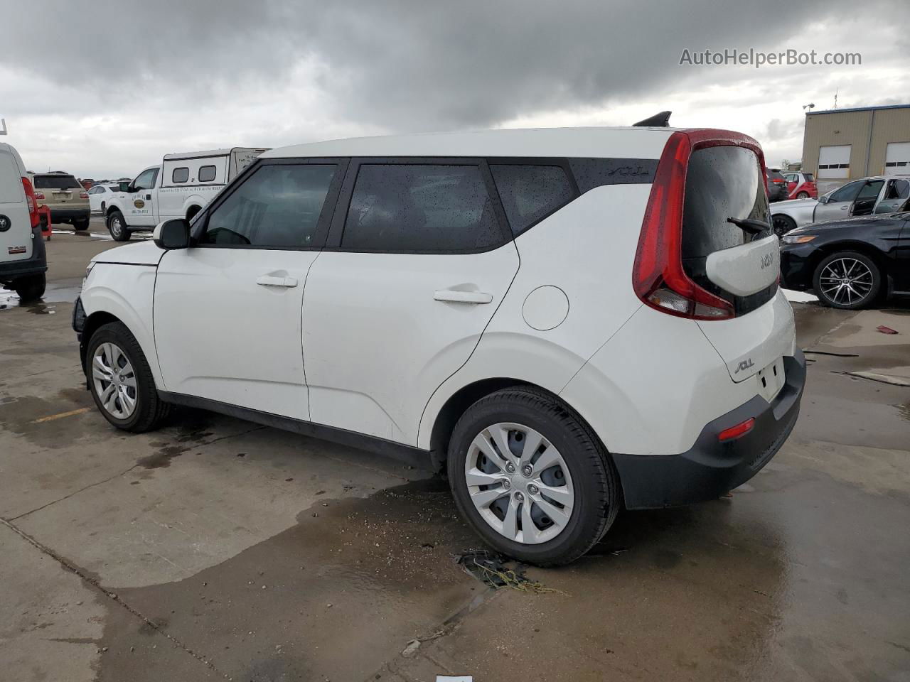 2022 Kia Soul Lx White vin: KNDJ23AU7N7166841