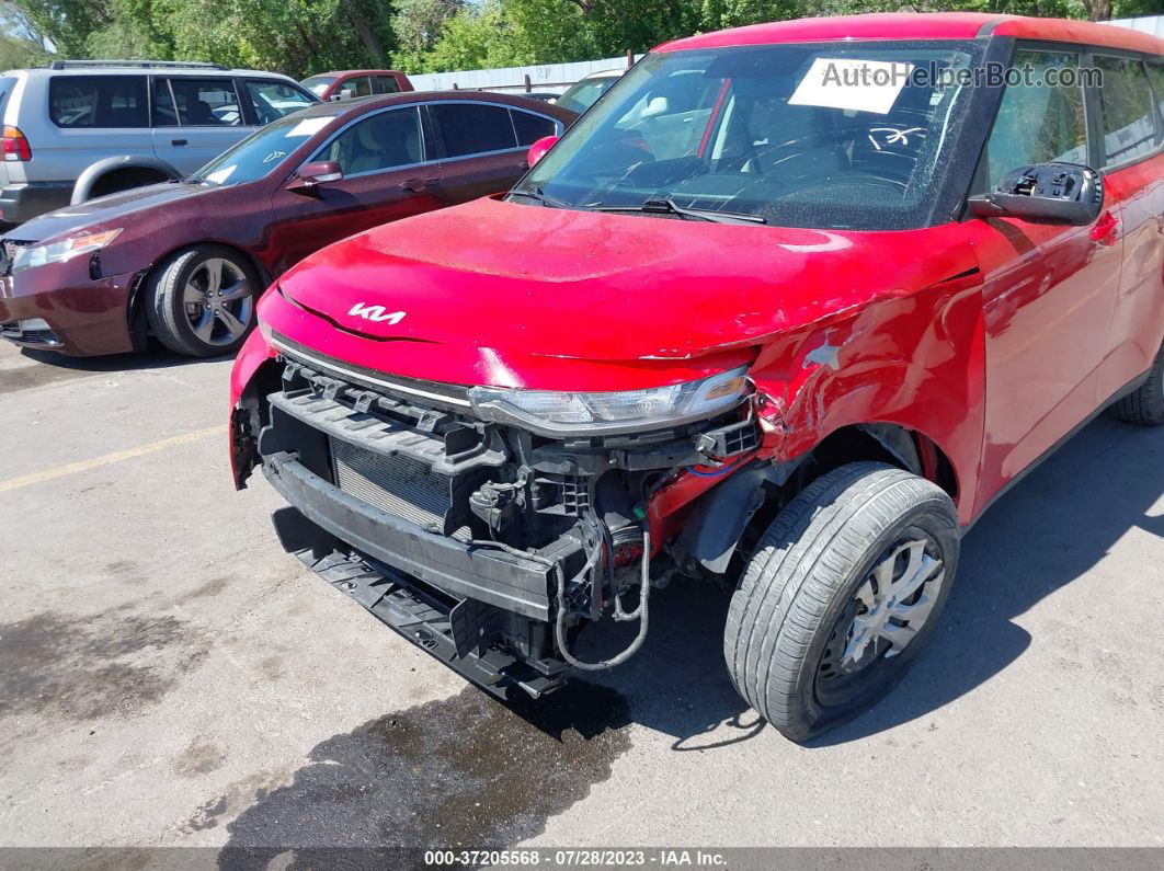 2022 Kia Soul Lx Red vin: KNDJ23AU7N7171019