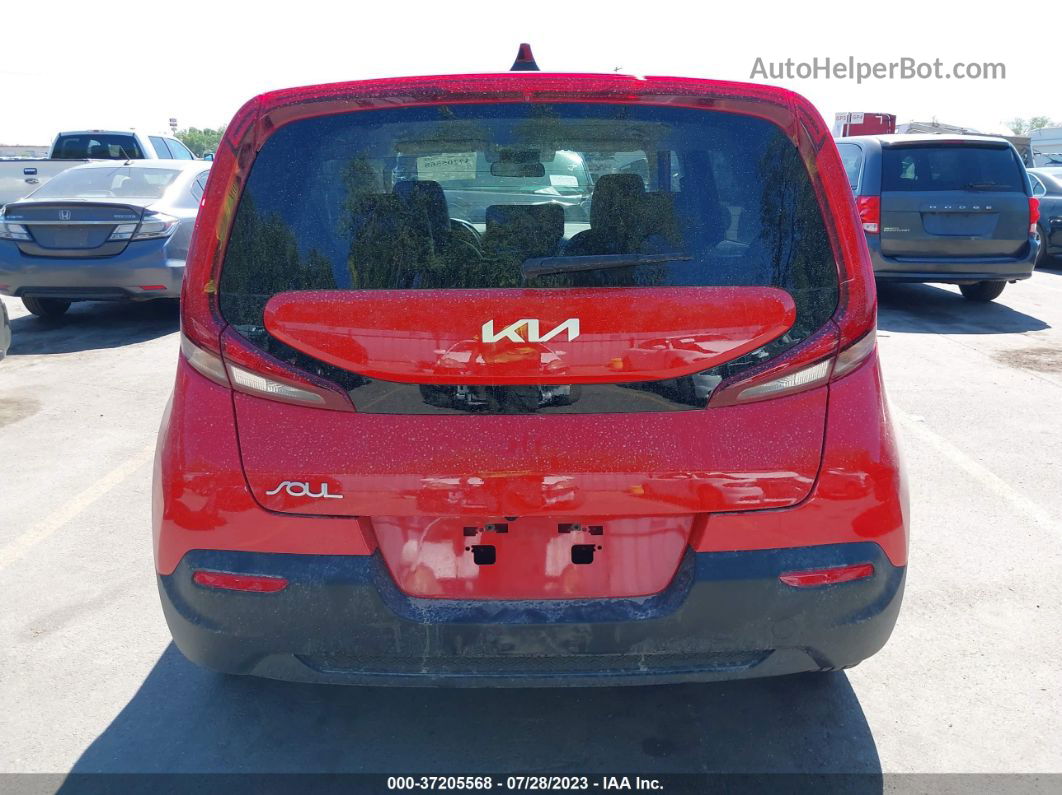 2022 Kia Soul Lx Red vin: KNDJ23AU7N7171019