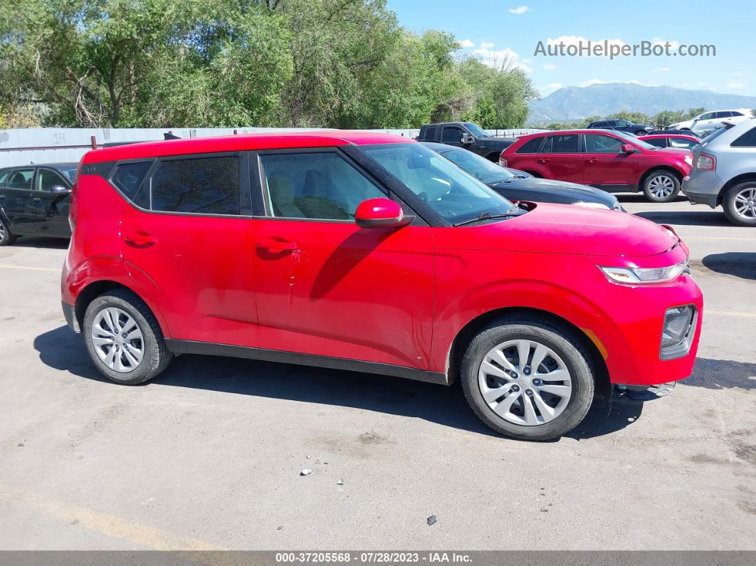 2022 Kia Soul Lx Red vin: KNDJ23AU7N7171019