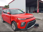 2022 Kia Soul Lx Красный vin: KNDJ23AU7N7182196