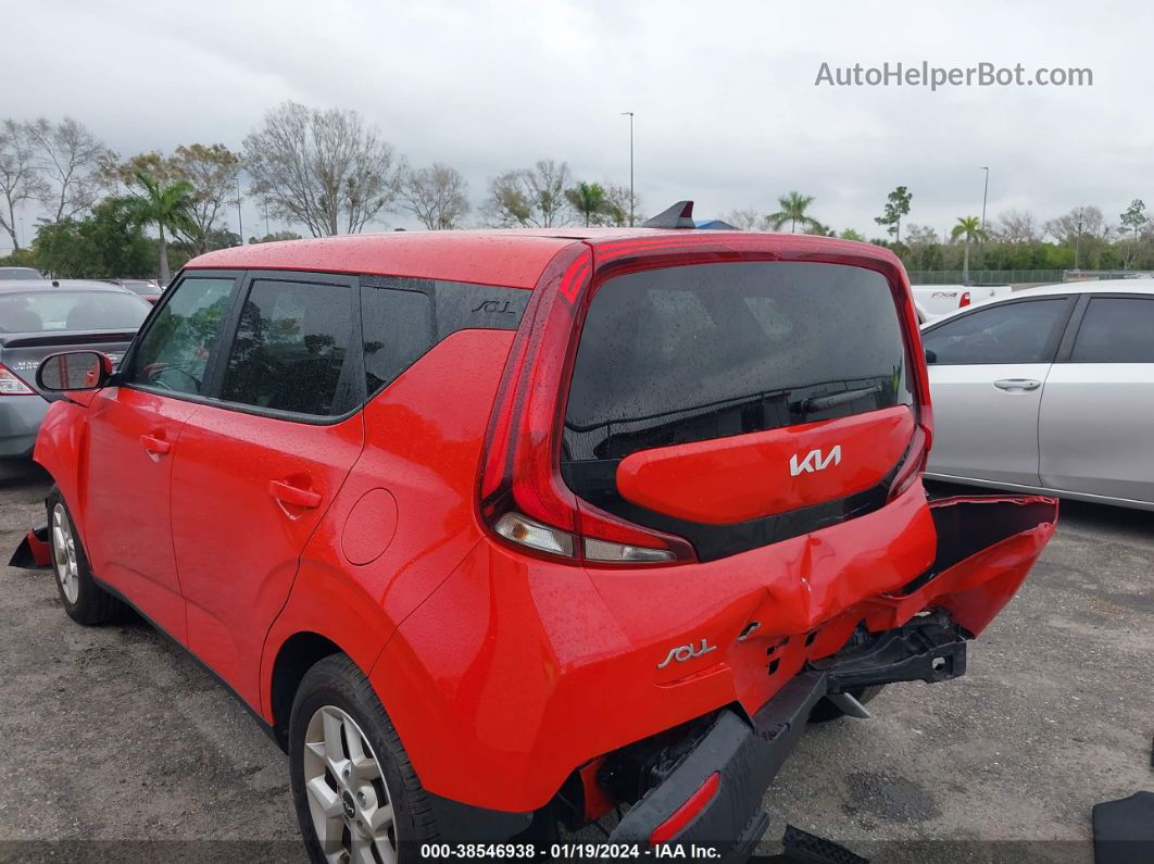 2022 Kia Soul Lx Red vin: KNDJ23AU7N7182196