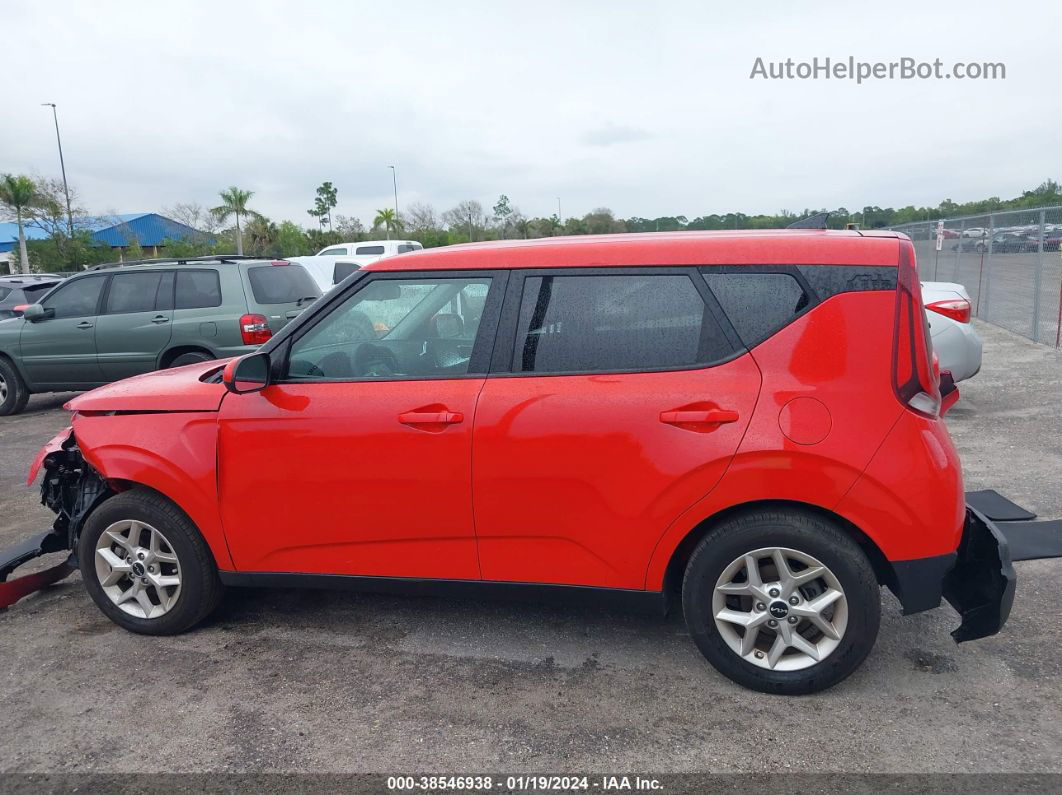 2022 Kia Soul Lx Red vin: KNDJ23AU7N7182196