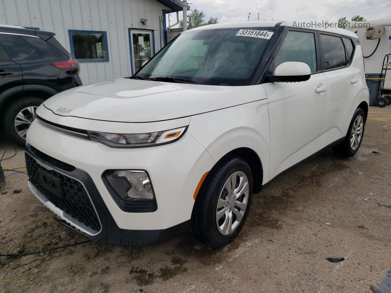 2022 Kia Soul Lx White vin: KNDJ23AU8N7154522