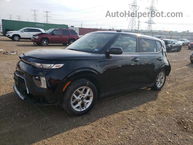 2022 Kia Soul Lx Черный vin: KNDJ23AU8N7163687