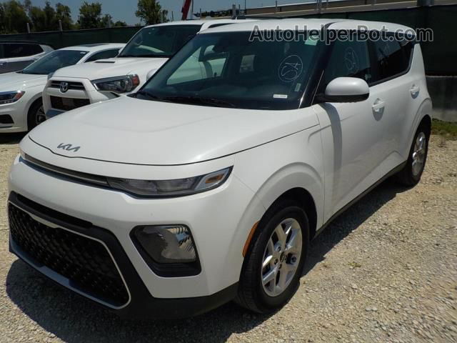 2022 Kia Soul Lx White vin: KNDJ23AU8N7177346