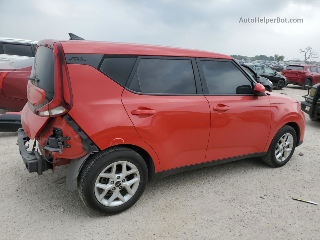 2022 Kia Soul Lx Red vin: KNDJ23AU8N7178612