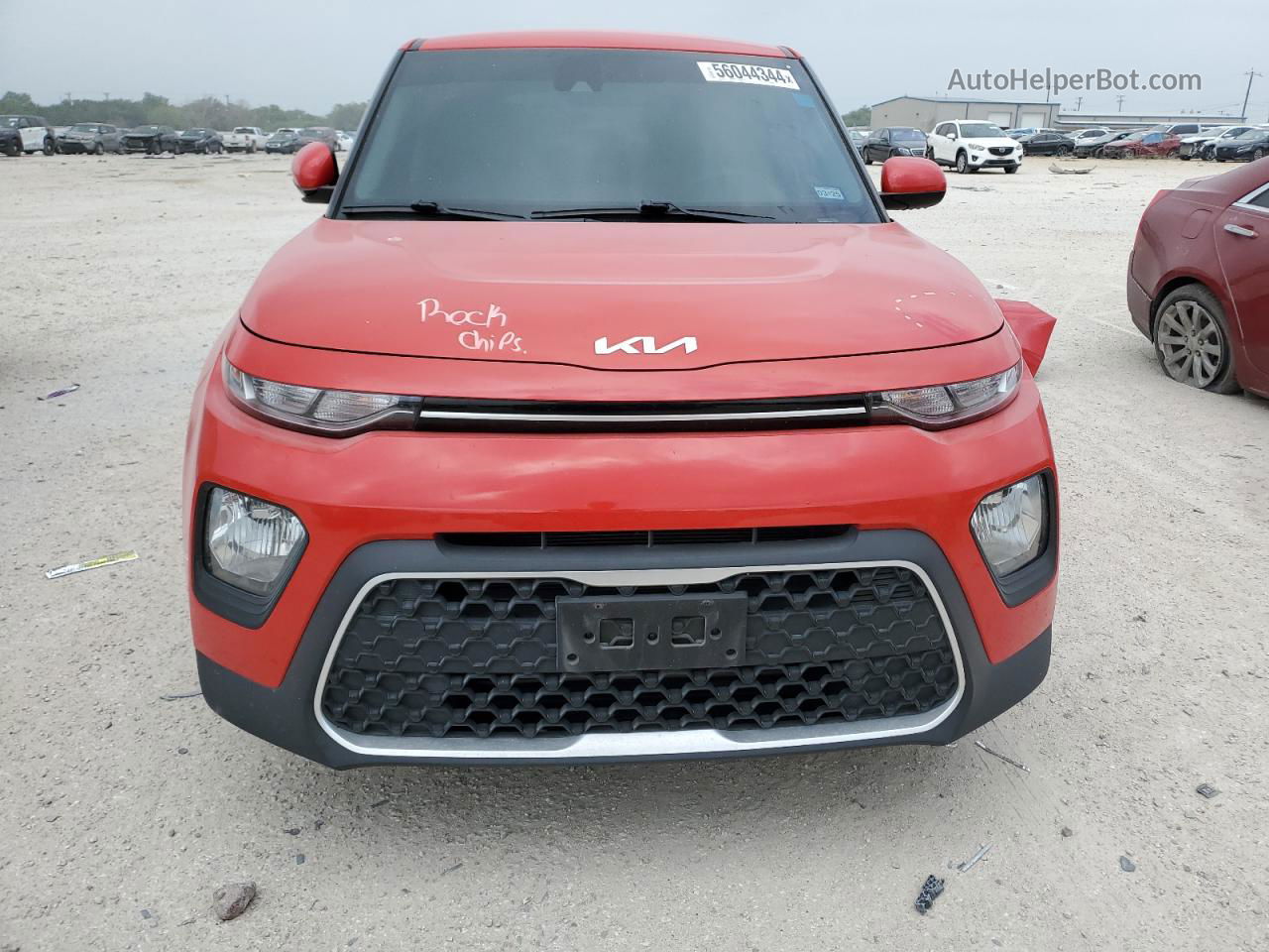 2022 Kia Soul Lx Red vin: KNDJ23AU8N7178612