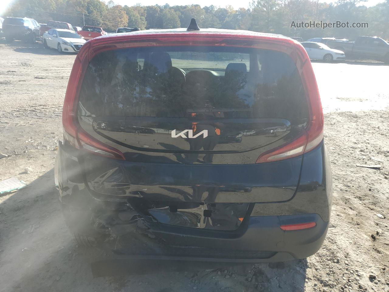 2022 Kia Soul Lx Черный vin: KNDJ23AU8N7182109