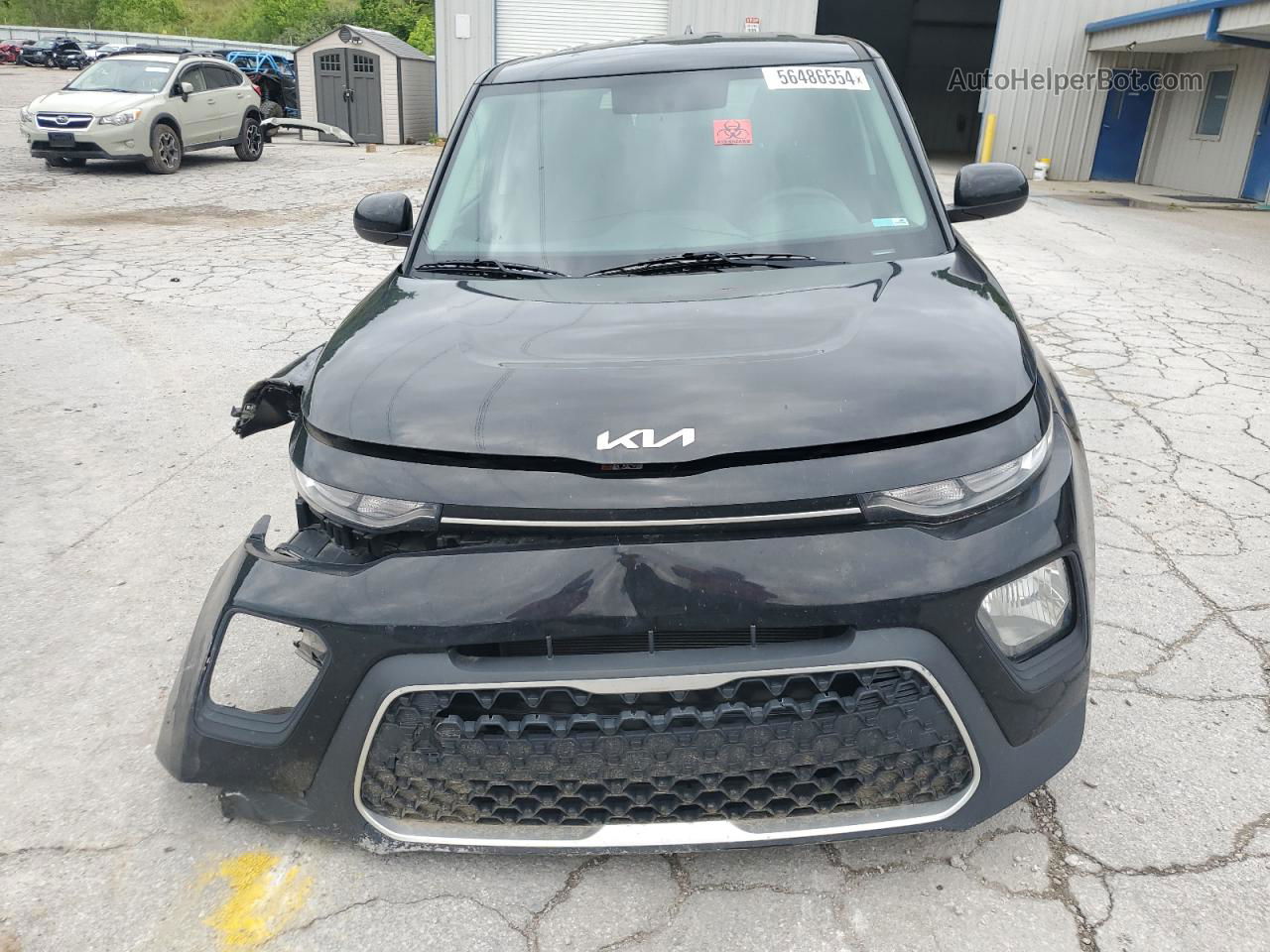 2022 Kia Soul Lx Черный vin: KNDJ23AU8N7800612