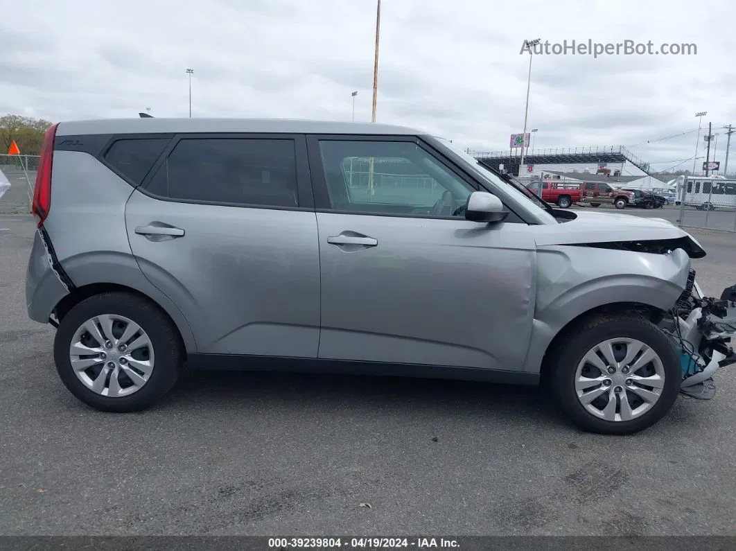 2022 Kia Soul Lx Gray vin: KNDJ23AU8N7808239