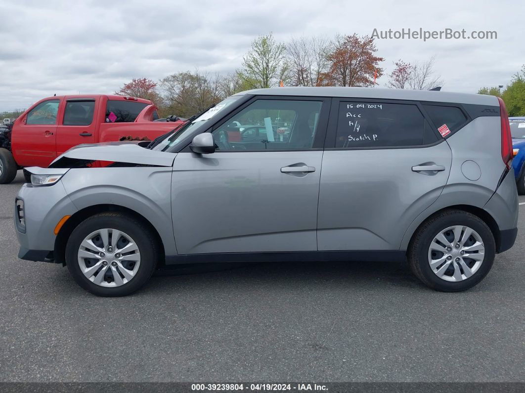 2022 Kia Soul Lx Gray vin: KNDJ23AU8N7808239