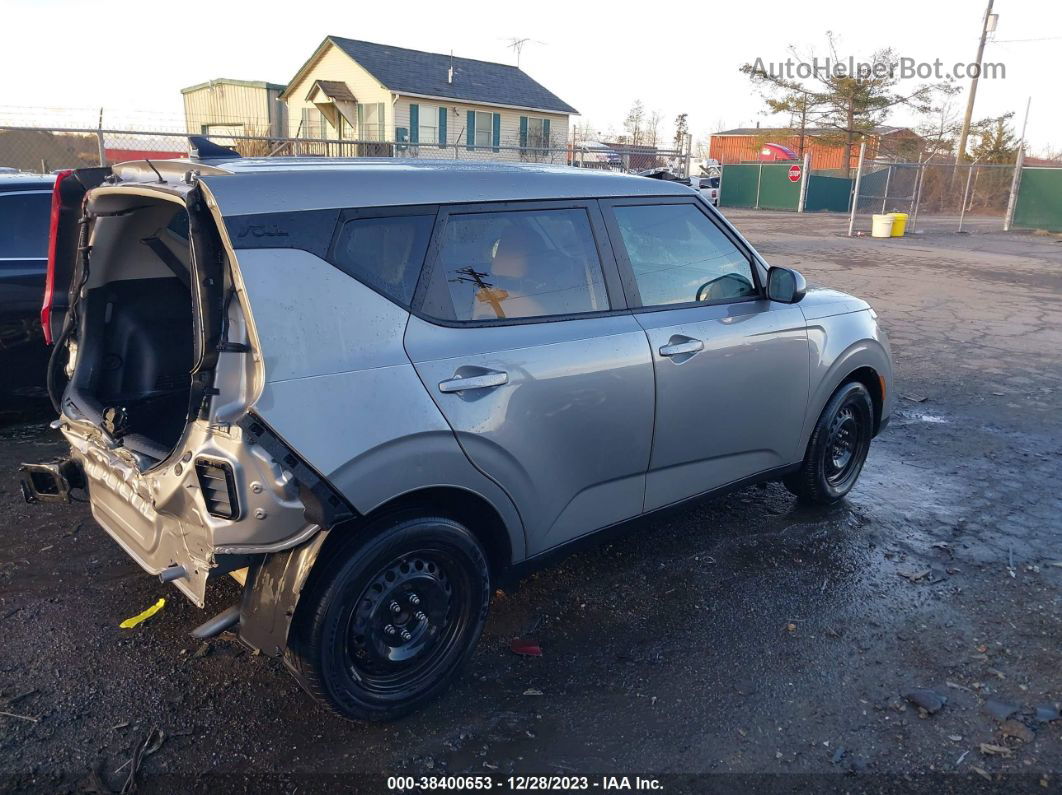 2022 Kia Soul Lx Gray vin: KNDJ23AU8N7829074