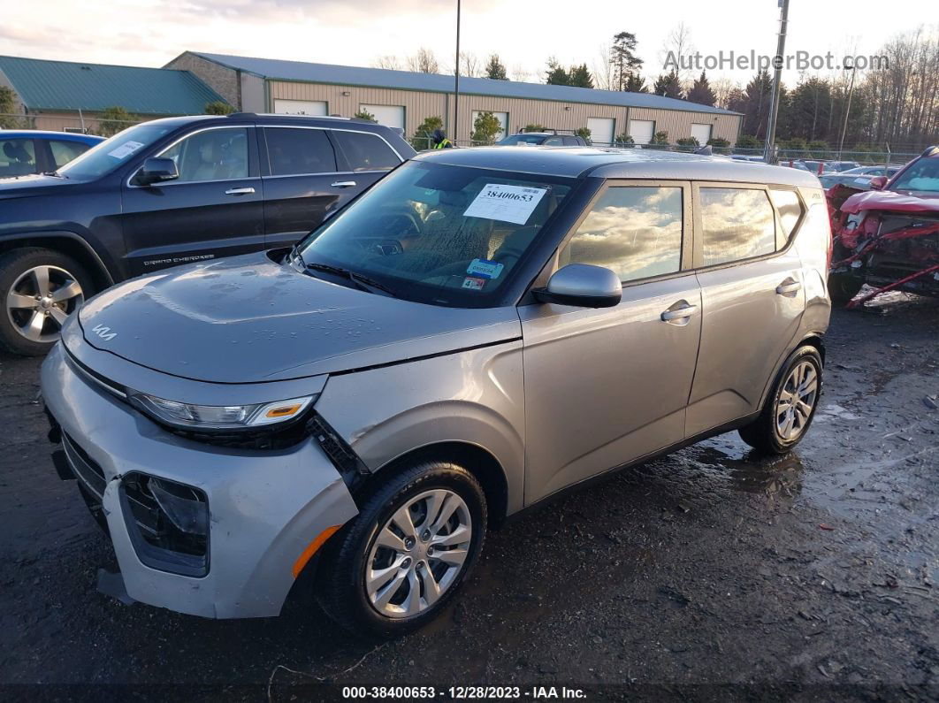 2022 Kia Soul Lx Gray vin: KNDJ23AU8N7829074