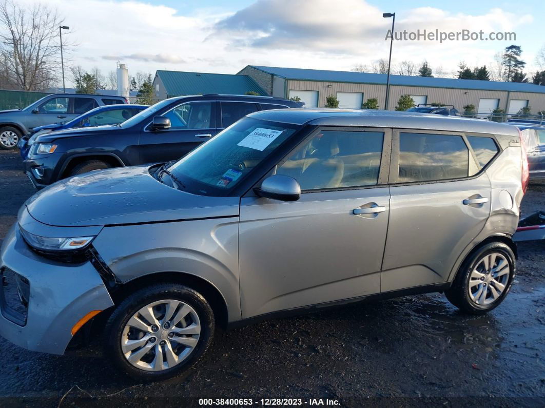 2022 Kia Soul Lx Gray vin: KNDJ23AU8N7829074