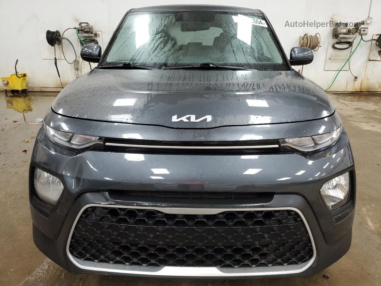 2022 Kia Soul Lx Gray vin: KNDJ23AU8N7832315