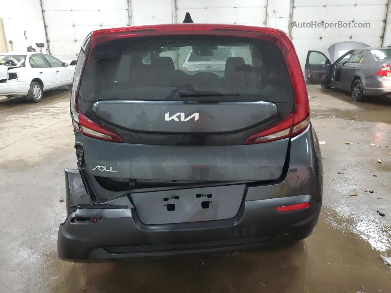 2022 Kia Soul Lx Серый vin: KNDJ23AU8N7832315