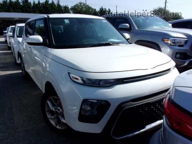 2022 Kia Soul Lx White vin: KNDJ23AU8N7832797