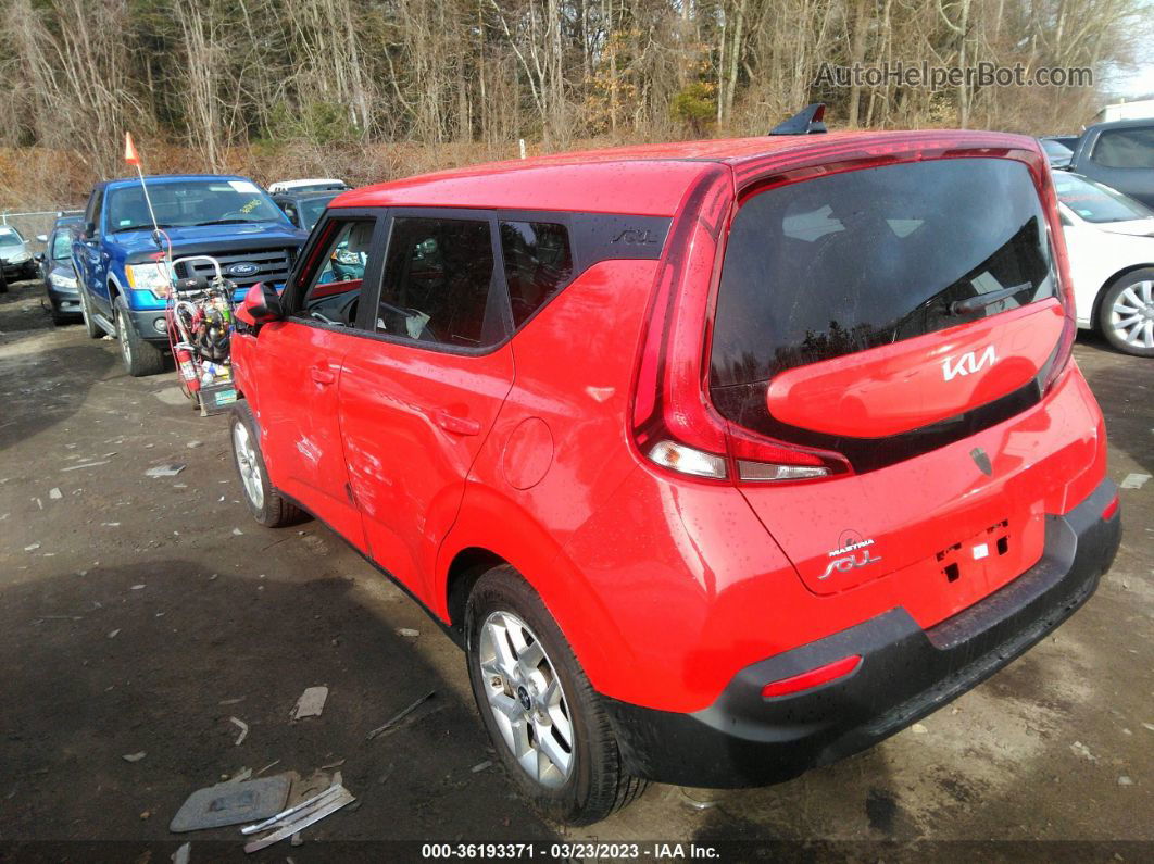 2022 Kia Soul Lx Red vin: KNDJ23AU9N7159390