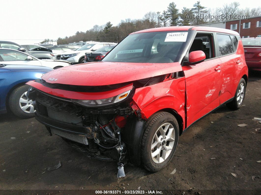 2022 Kia Soul Lx Red vin: KNDJ23AU9N7159390