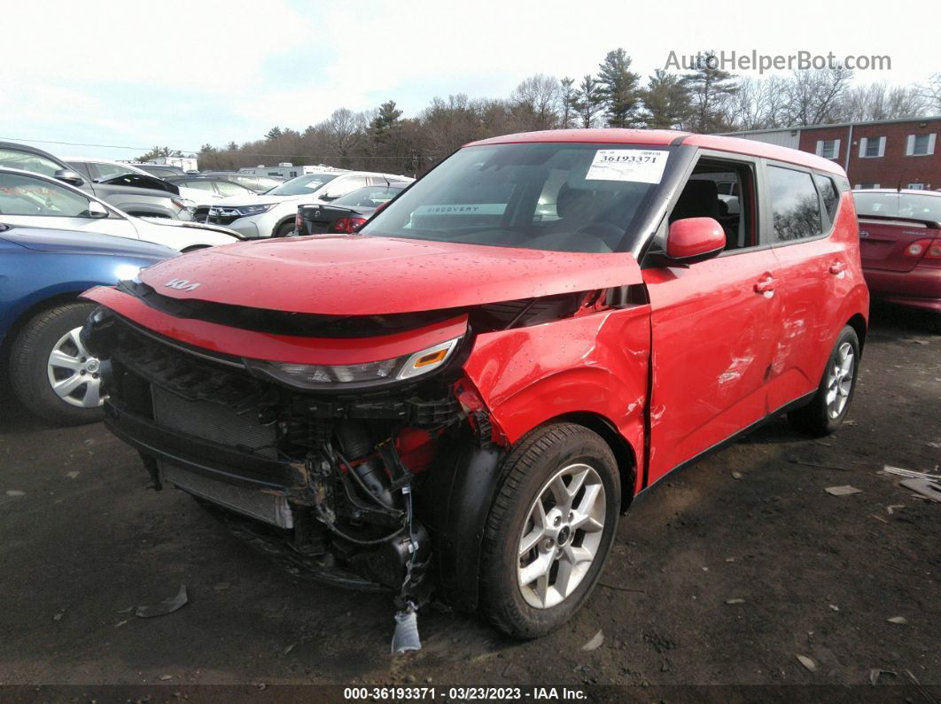 2022 Kia Soul Lx Red vin: KNDJ23AU9N7159390