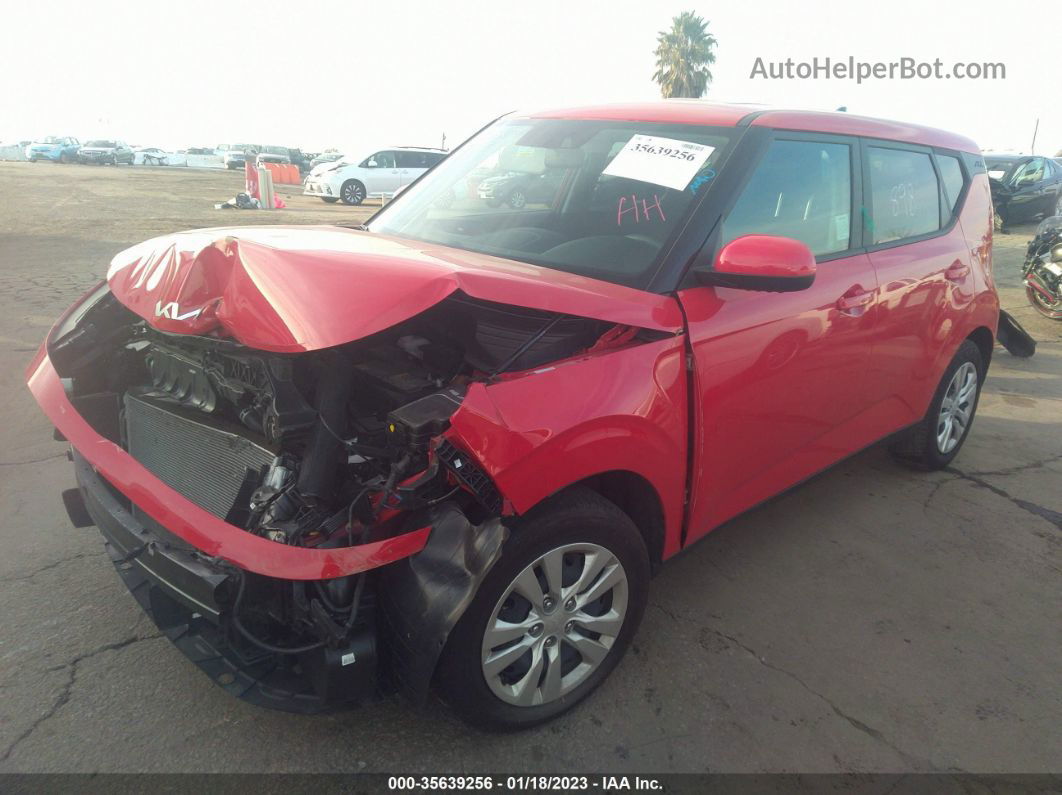 2022 Kia Soul Lx Red vin: KNDJ23AU9N7174553