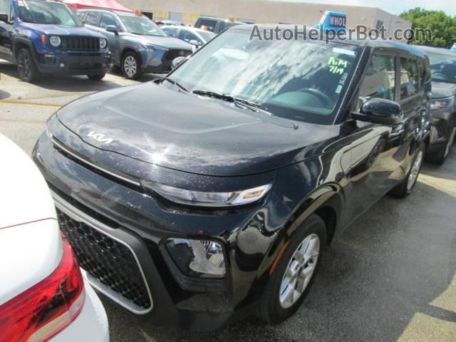 2022 Kia Soul Lx Черный vin: KNDJ23AU9N7177128