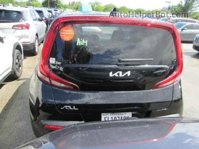 2022 Kia Soul Lx Черный vin: KNDJ23AU9N7177128