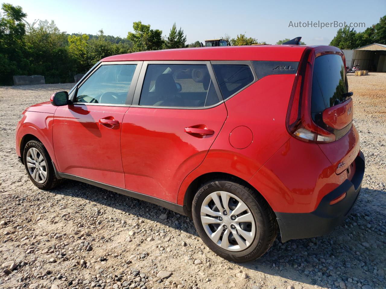 2022 Kia Soul Lx Red vin: KNDJ23AU9N7181924