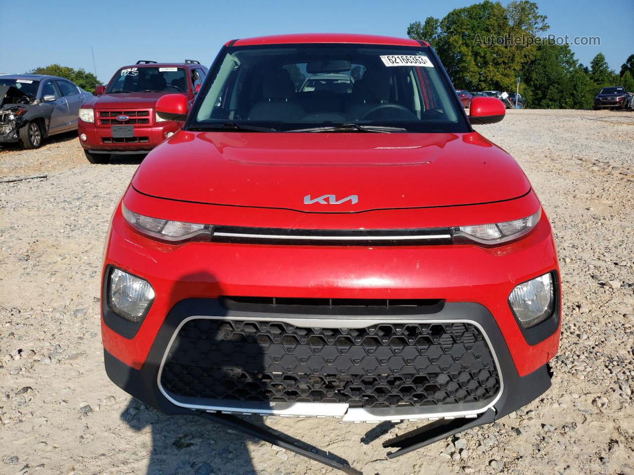 2022 Kia Soul Lx Red vin: KNDJ23AU9N7181924