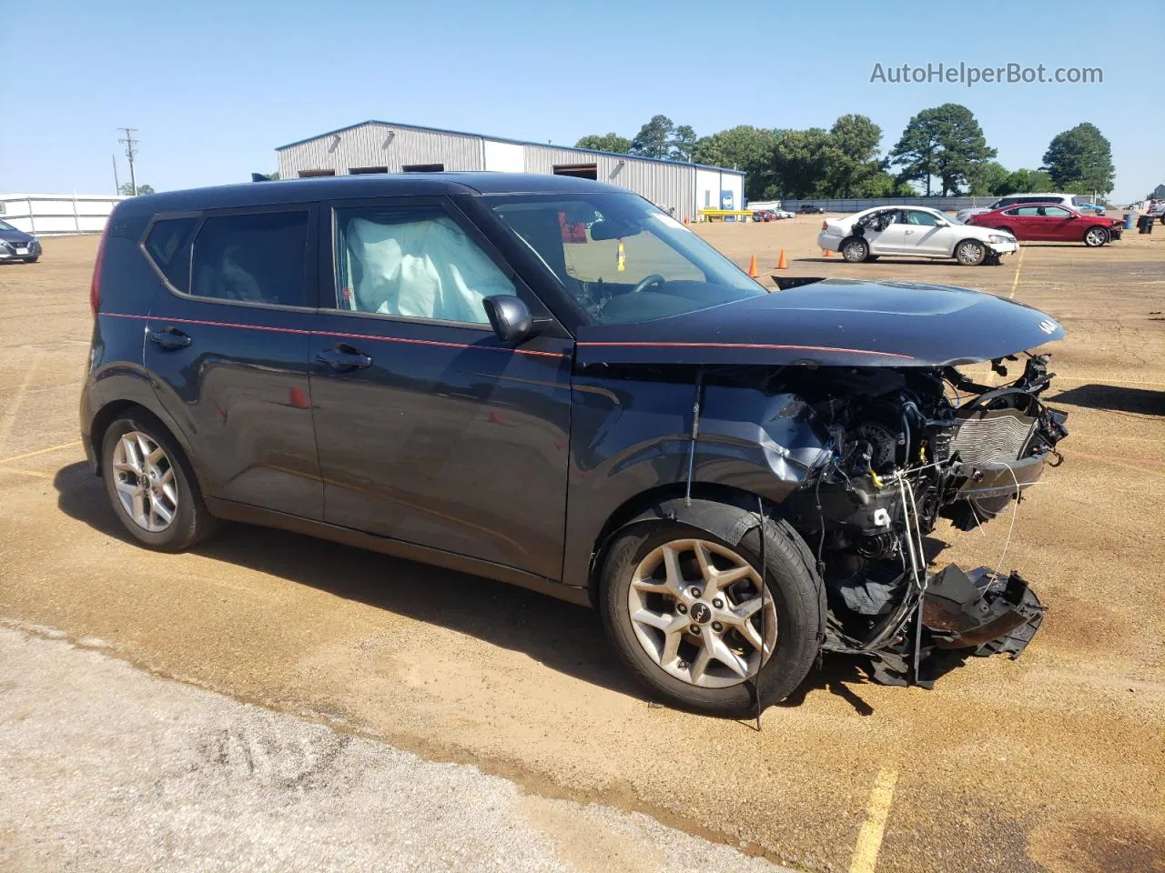 2022 Kia Soul Lx Black vin: KNDJ23AU9N7809447