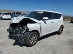 2022 Kia Soul Lx White vin: KNDJ23AU9N7814938