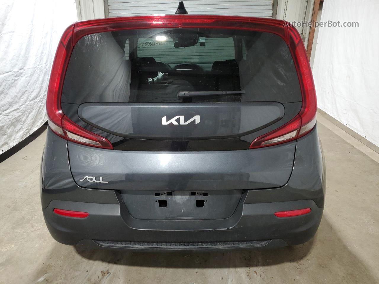 2022 Kia Soul Lx Gray vin: KNDJ23AU9N7817855