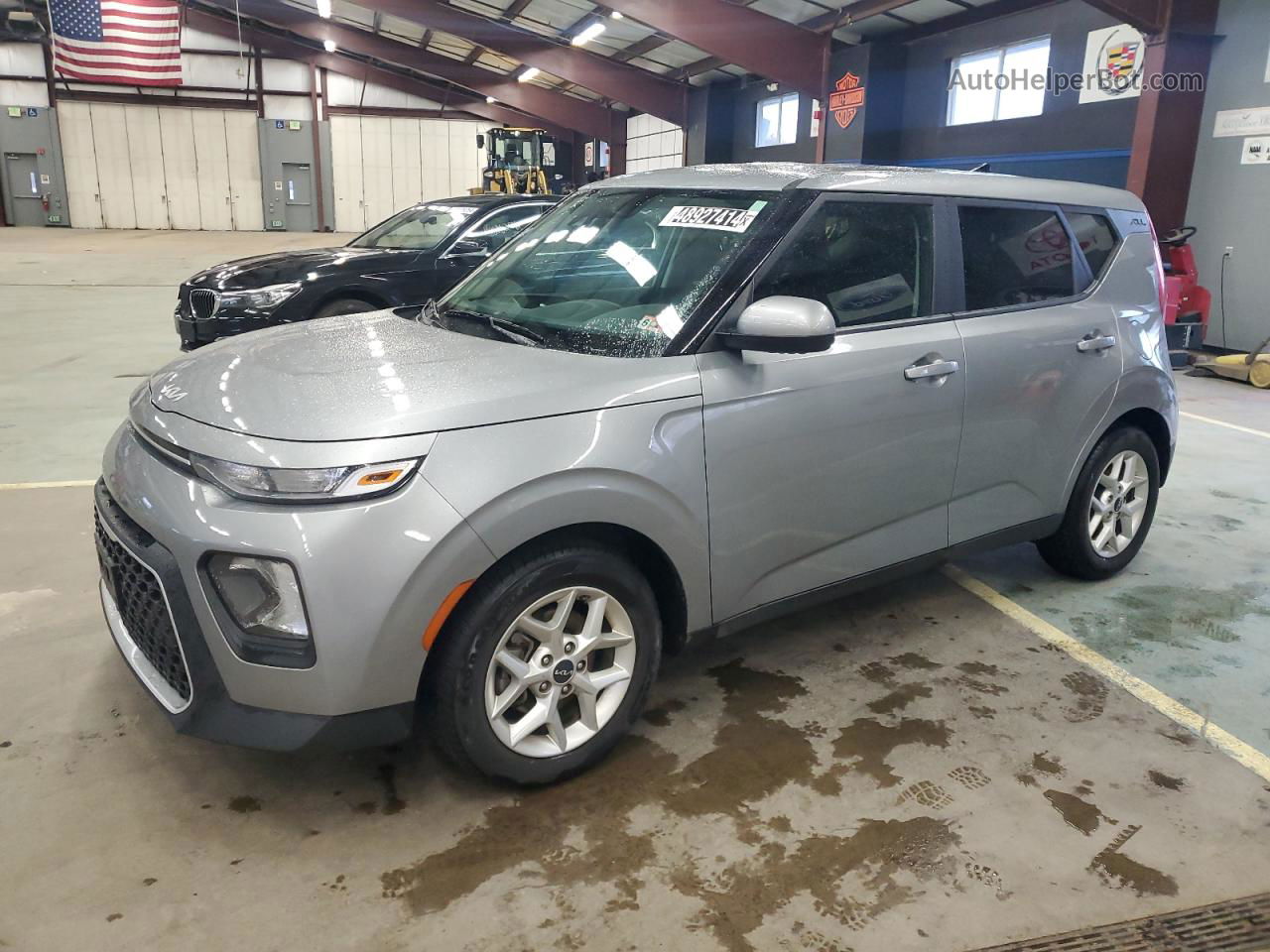 2022 Kia Soul Lx Gray vin: KNDJ23AU9N7824109