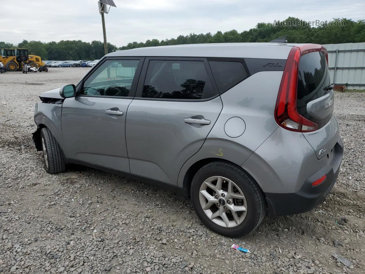 2022 Kia Soul Lx Silver vin: KNDJ23AU9N7825275