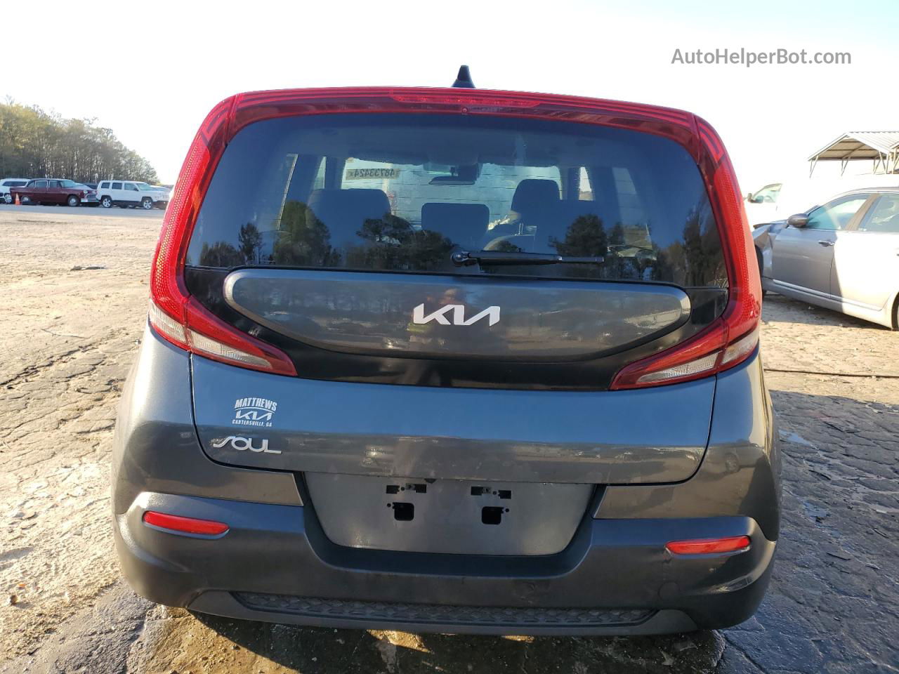 2022 Kia Soul Lx Gray vin: KNDJ23AU9N7832419